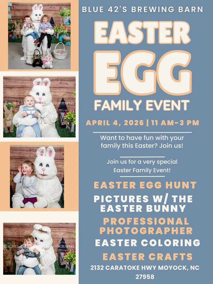 Easter Egg Family Event @ Blue 42’s Brewing Barn