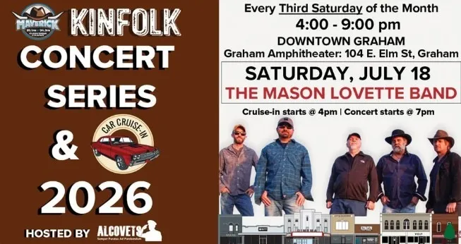 Kinfolk Concert and Cruise In