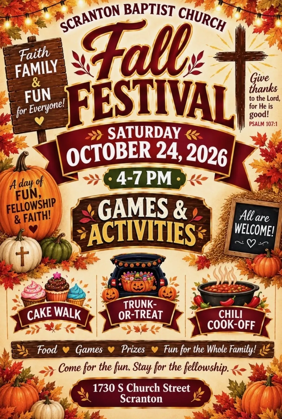 Scranton Baptist Church Fall Festival