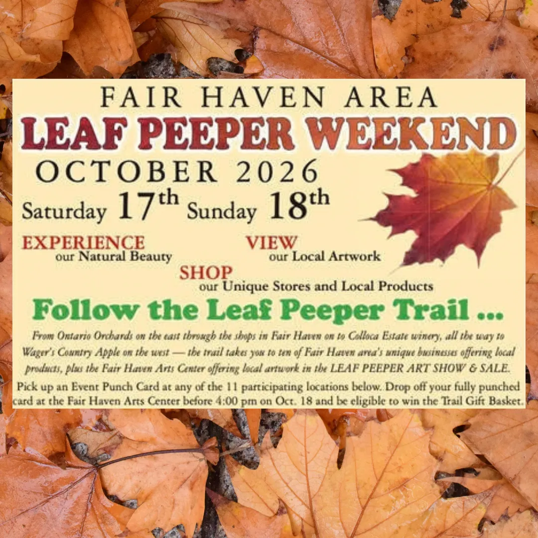Single Event Leaf Peepers Weekend