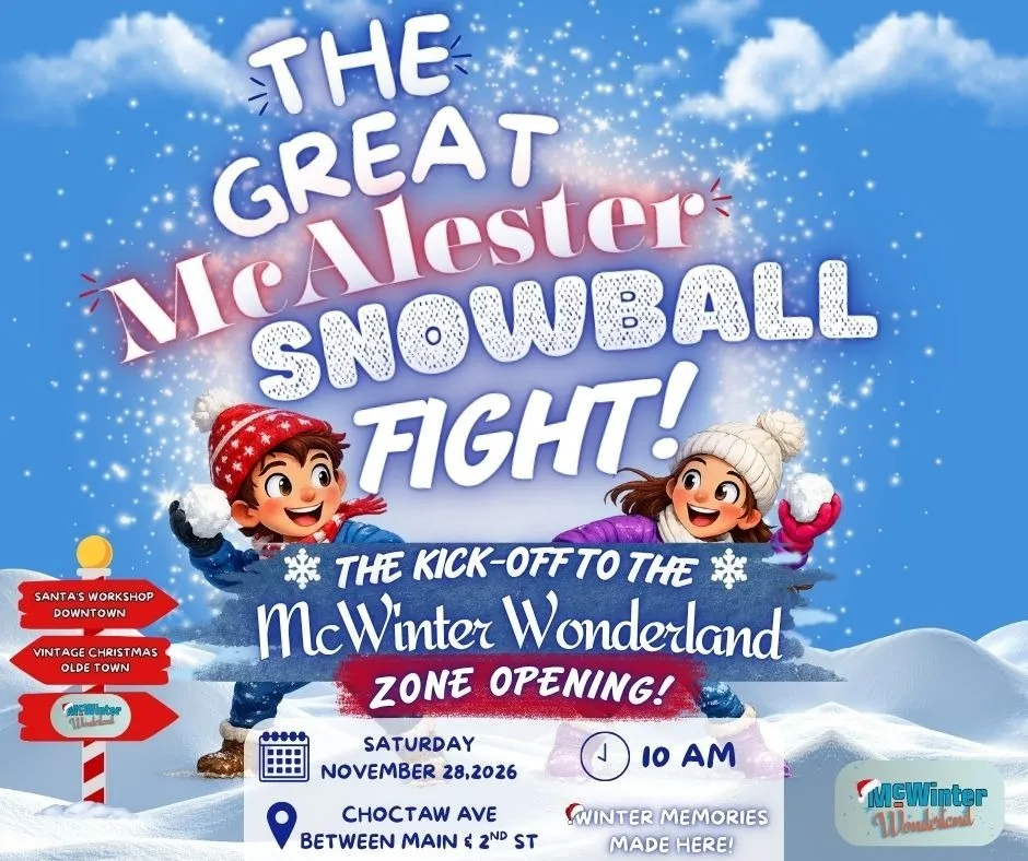 The Great McAlester Snowball Fight