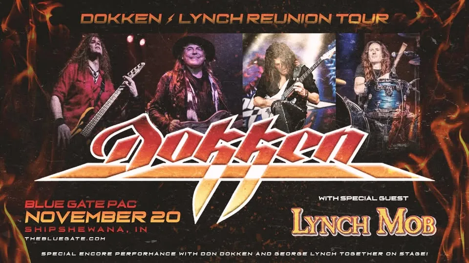 Dokken w-Special Guest Lynch Mob