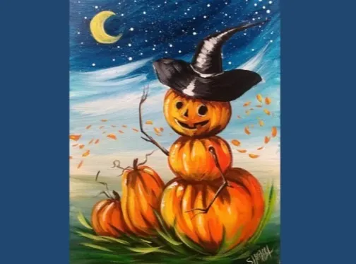 "Jack the Witch" In-Studio Paint Party!