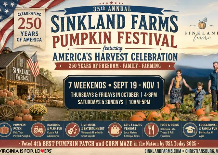 Sinkland Farms 35th Annual Pumpkin Festival