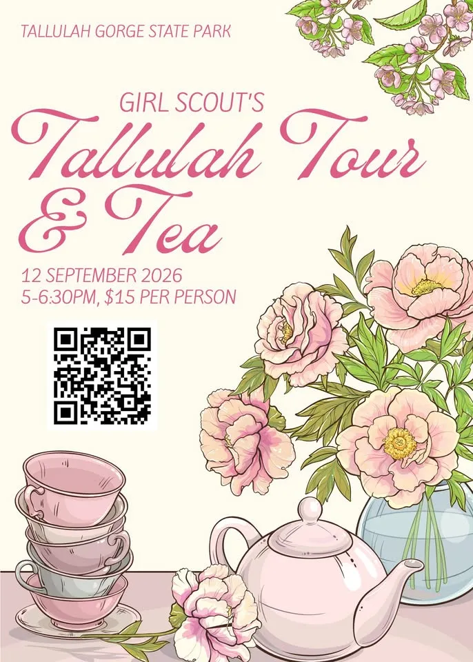 Girl Scout's Tallulah Tour and Tea