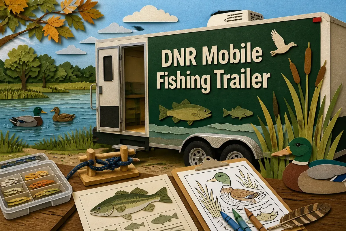 DNR Mobile Fishing Trailer