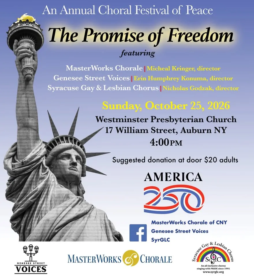 An Annual Choral Festival of Peace: The Promise of Freedom