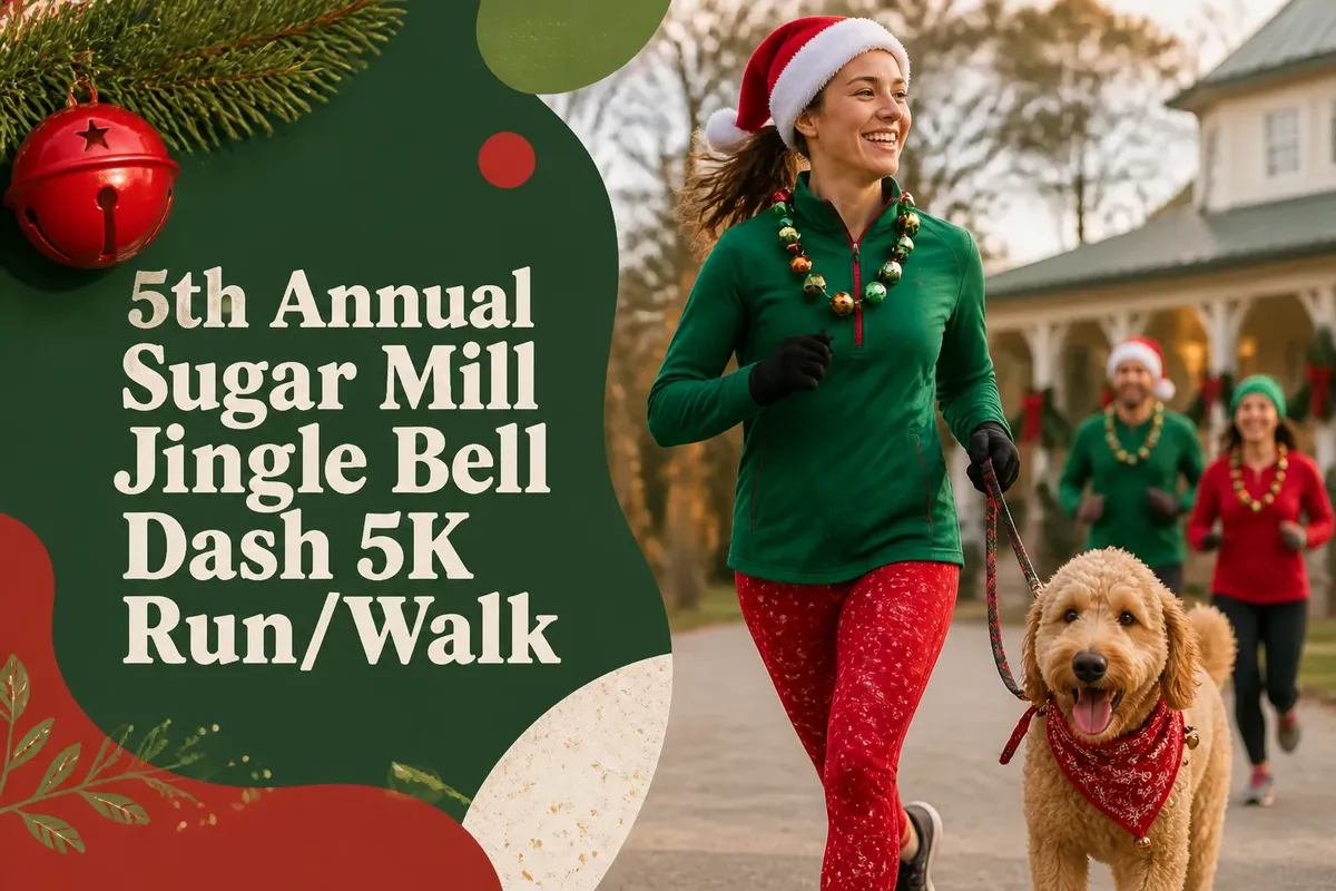 5th Annual Sugar Mill Jingle Bell Dash 5K Run/Walk