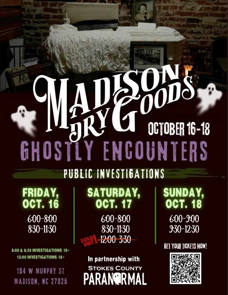 MADISON DRY GOODS: GHOSTLY ENCOUNTERS