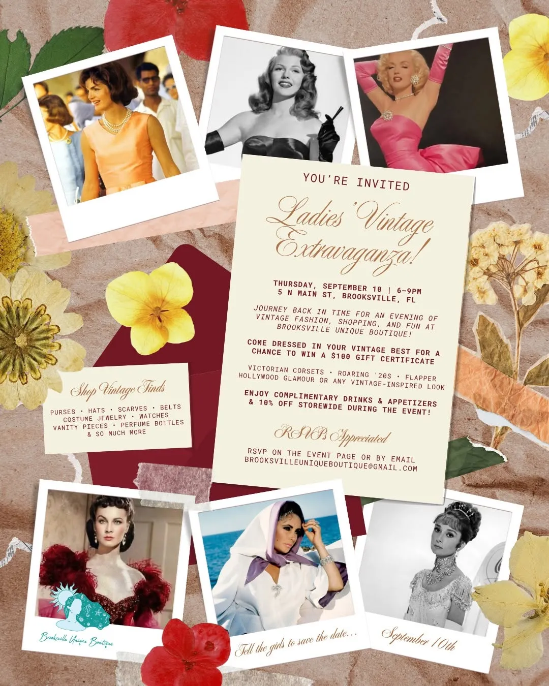 Ladies' Vintage Extravaganza