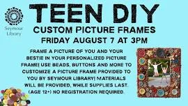 Single Event Teen DIY: Custom Picture Frames
