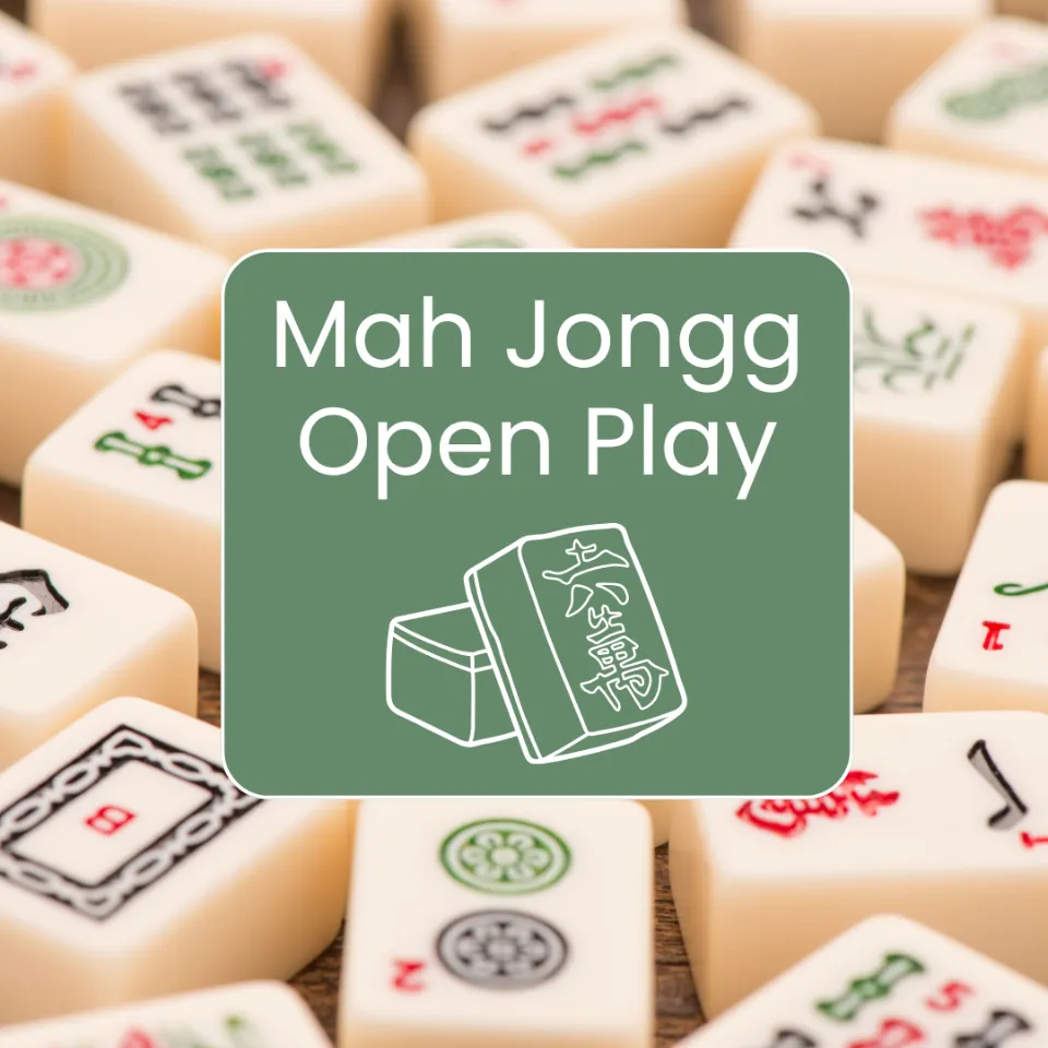5339 Chamblee Dunwoody Road: Mah Jongg Open Play
