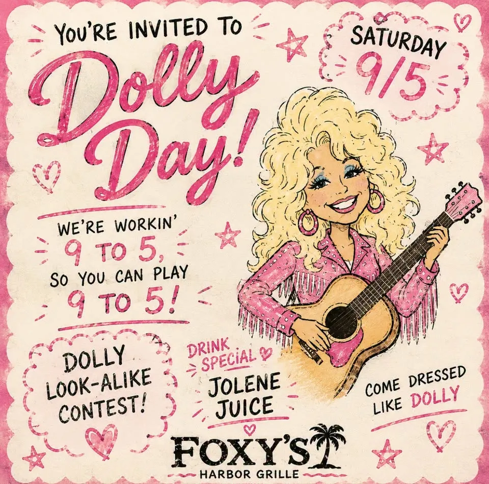 Dolly Day- Dolly look alike contest at Foxy’s! 💕✨💖