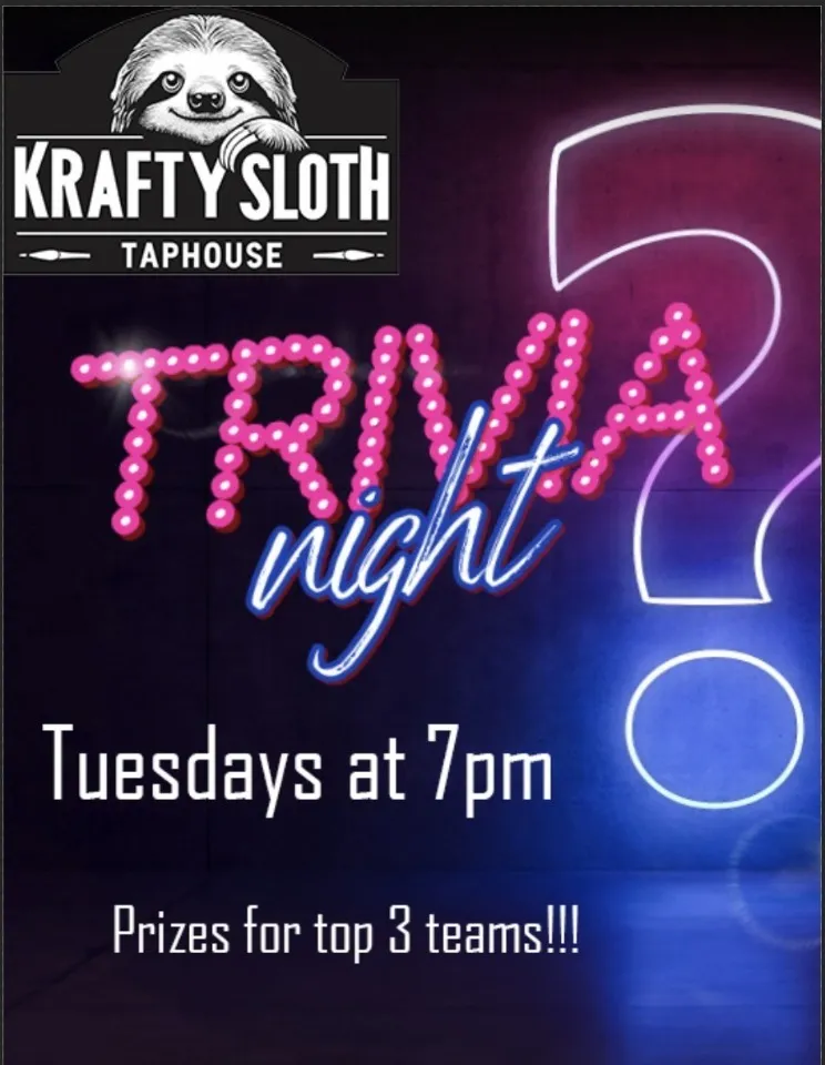 Tuesday Trivia Night