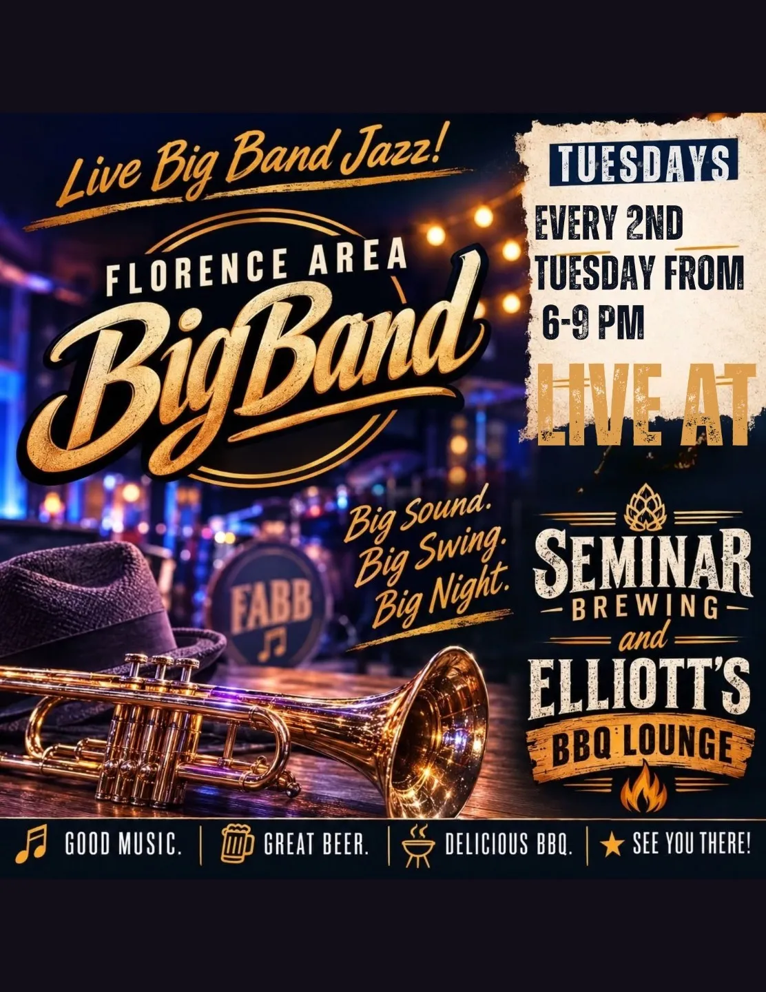 Jazz Band Night Featuring the Florence Area Big Band
