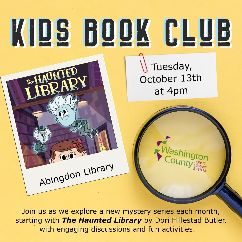 Kids Book Club: The Haunted Library series