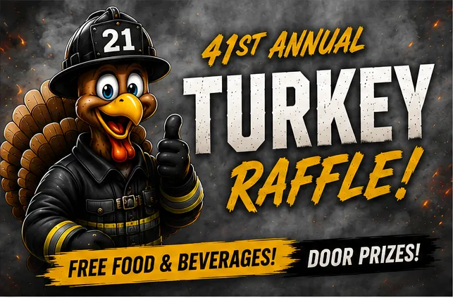 Sennett Fire Department 41st Annual Turkey Raffle