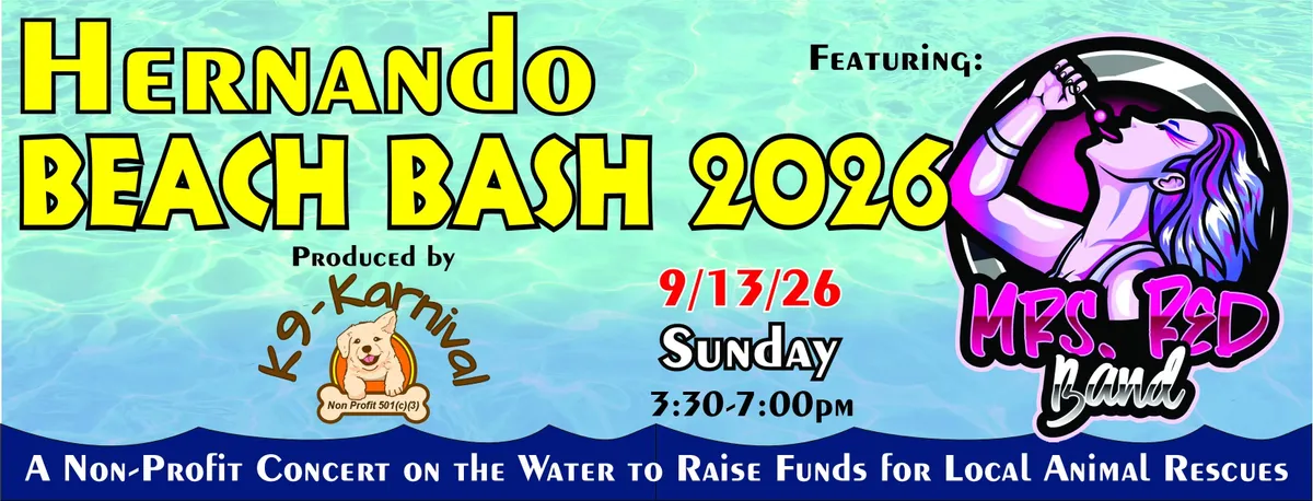 Hernando Beach Bash, September 2026