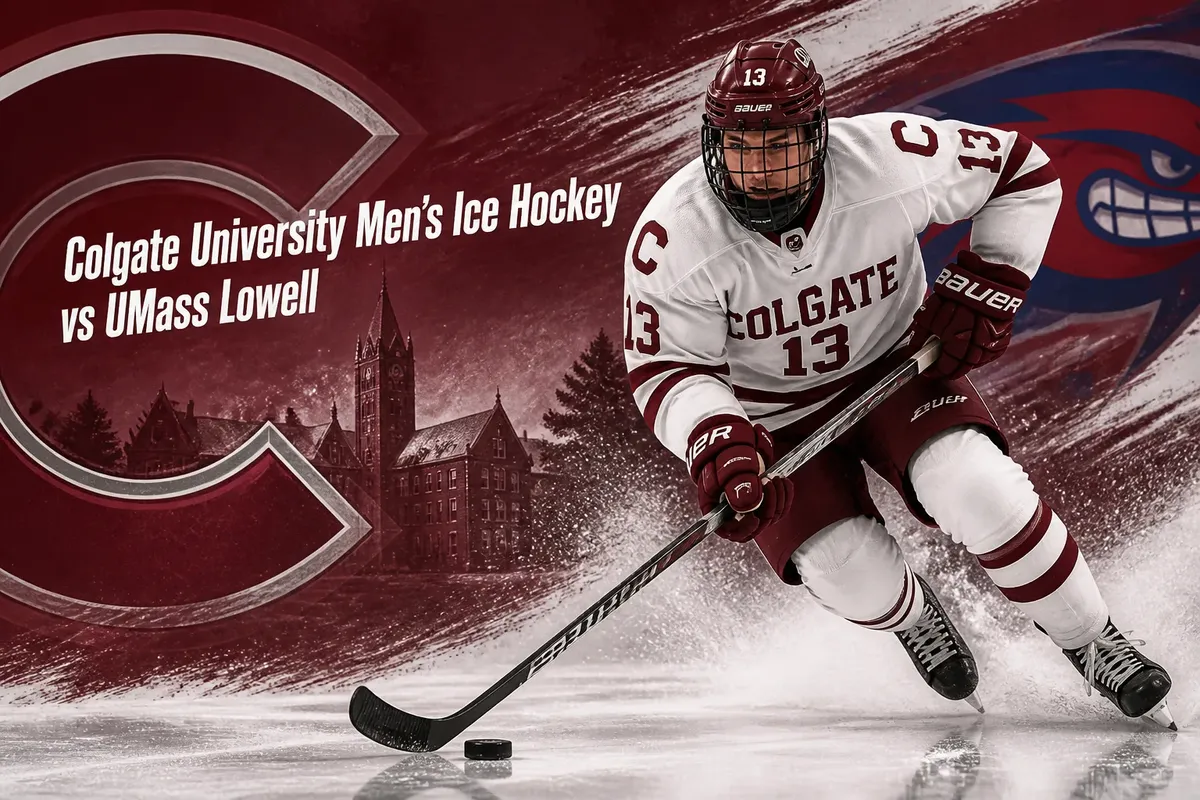 Colgate University Men's Ice Hockey vs UMass Lowell