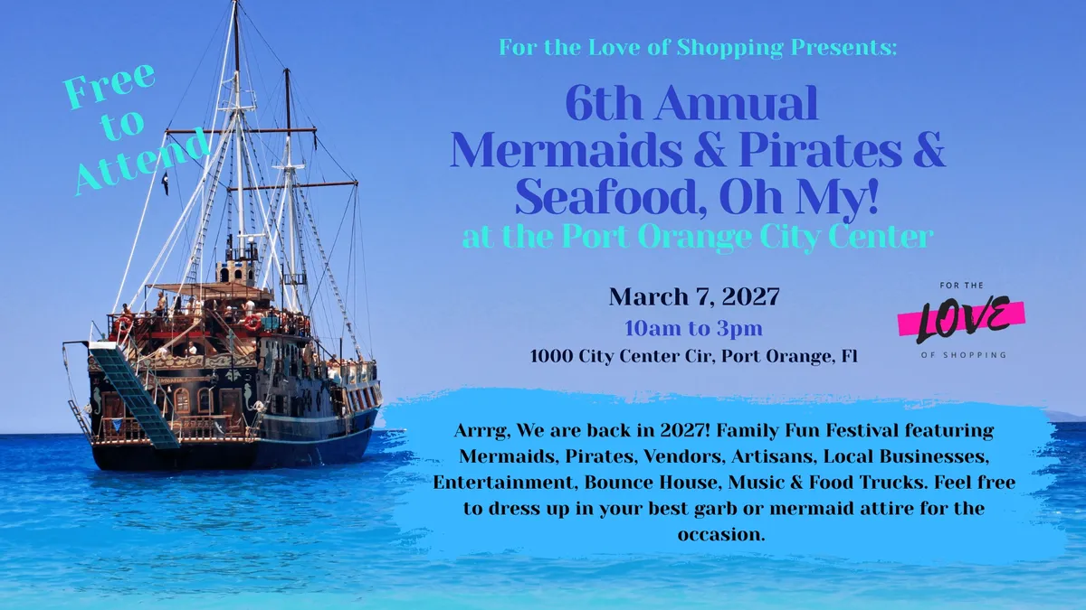 6th Annual Mermaids & Pirates & Seafood, Oh My!