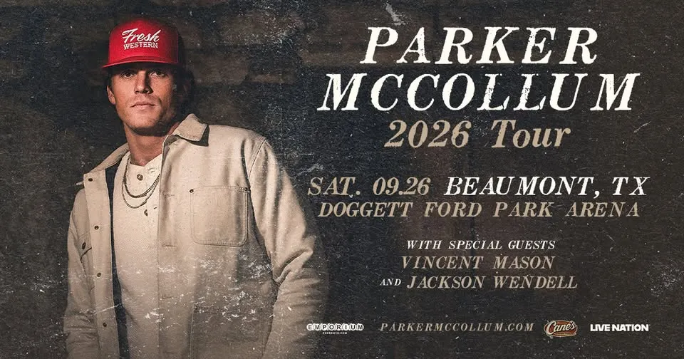 Parker McCollum 2026 Tour
