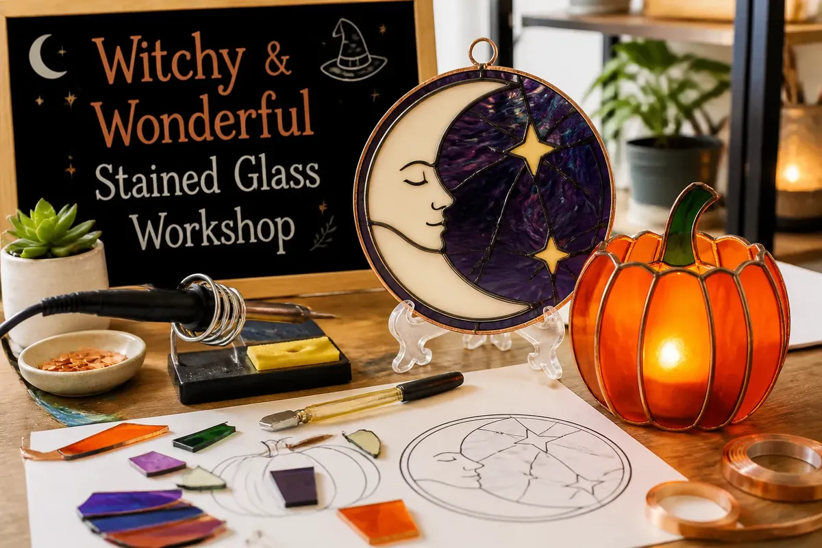 Witchy & Wonderful Stained Glass Workshop