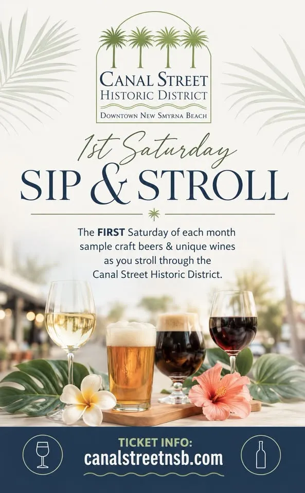 1st Saturday Sip & Stroll