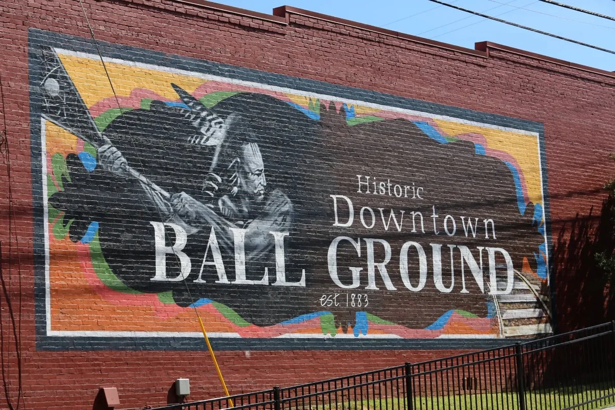Ball Ground Mural