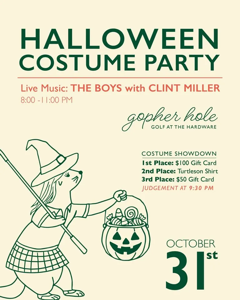 Halloween Costume Party & Live Music from The Boys with Clint Miller