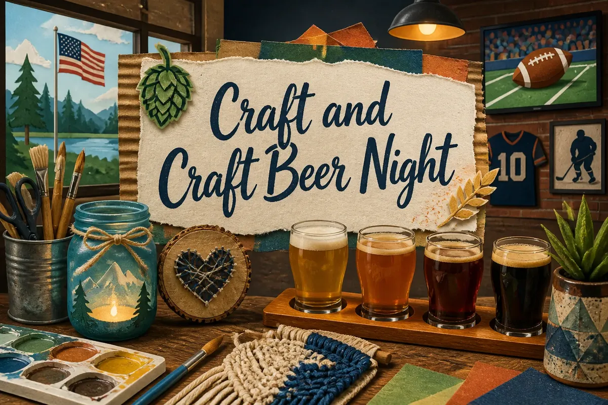 Craft and Craft Beer Night