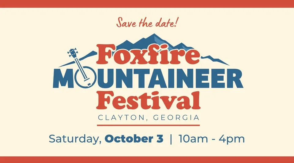 Foxfire Mountaineer Festival 2026 - Saturday, October 3