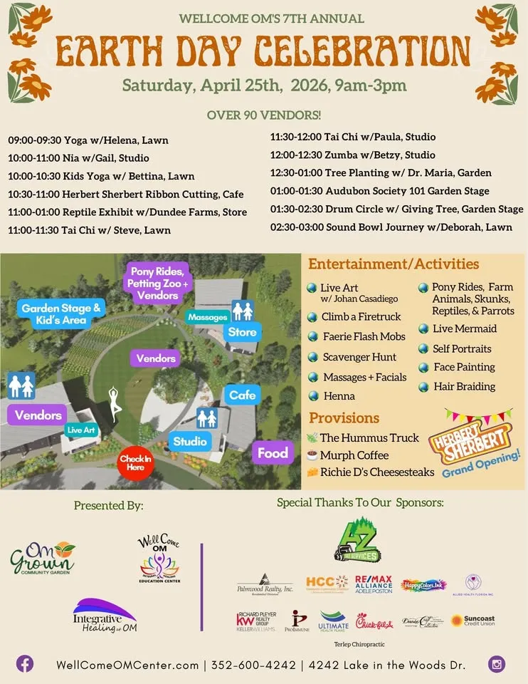 WellCome OM's 8th Annual Earth Day Celebration