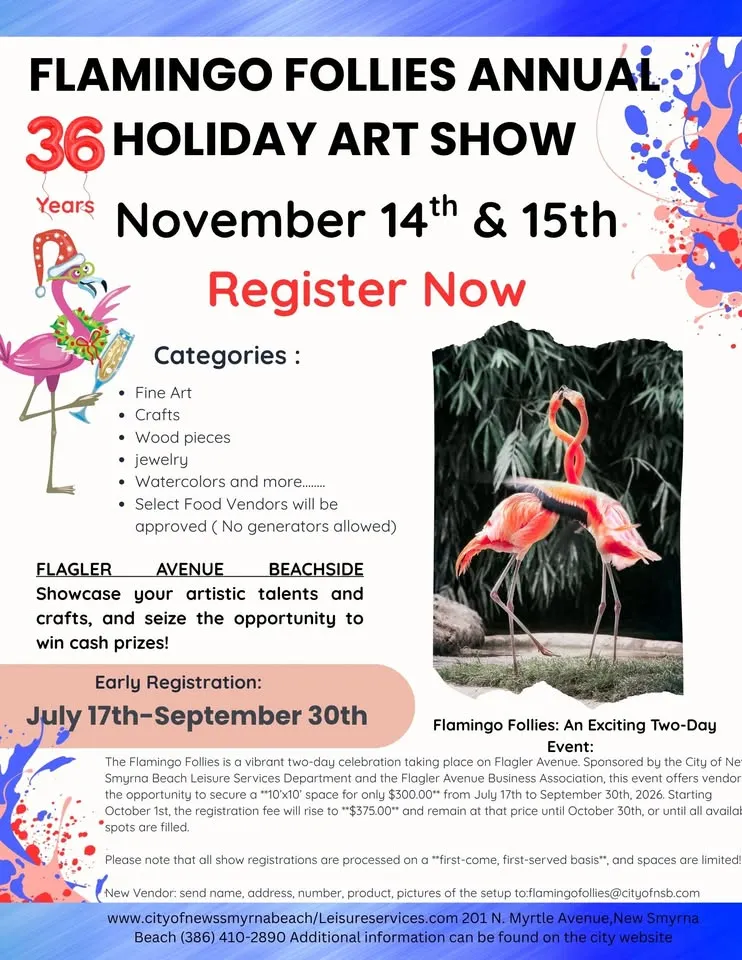 36th Annual Flamingo Follies Holiday Art Show