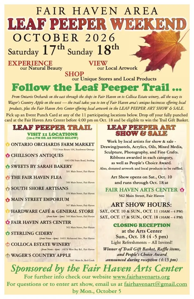 Leaf Peepers Art Show