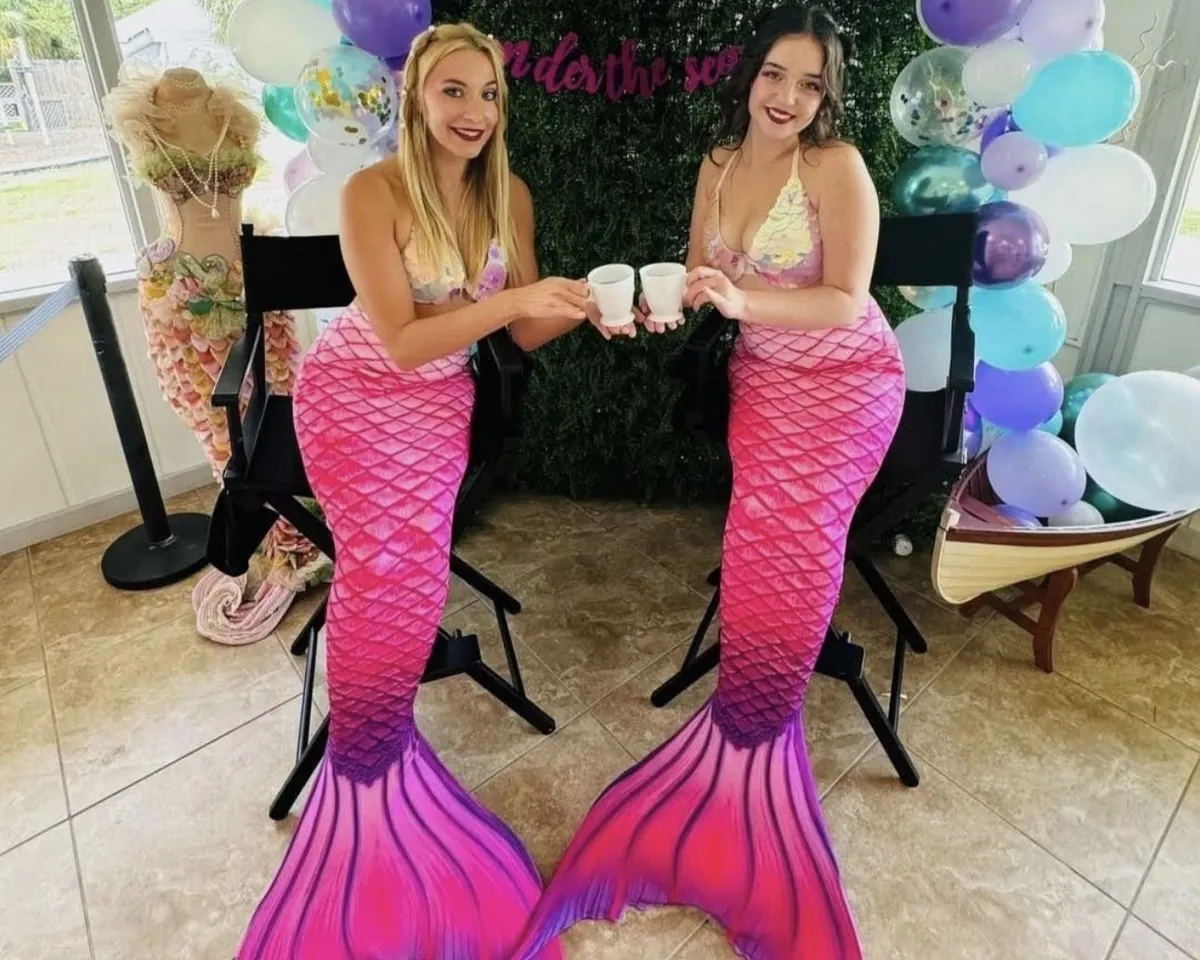 Mermaid Tea Party & Makeover Experience ✨