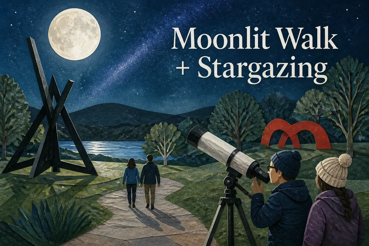 Moonlit Walk + Stargazing