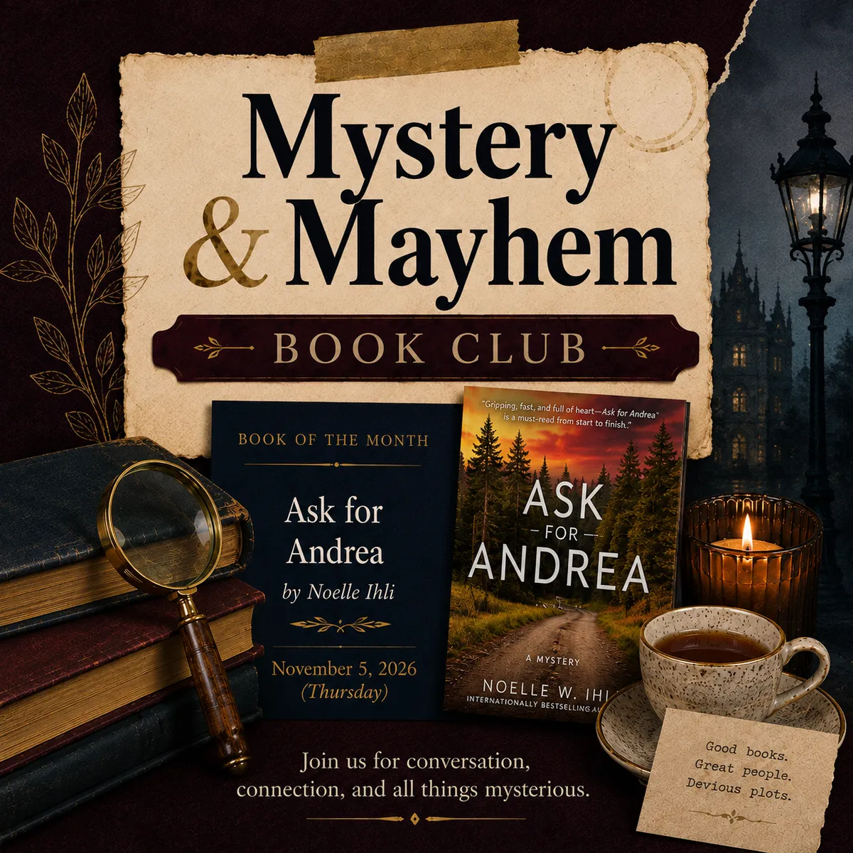 Pilot Mountain Mystery & Mayhem Book Club