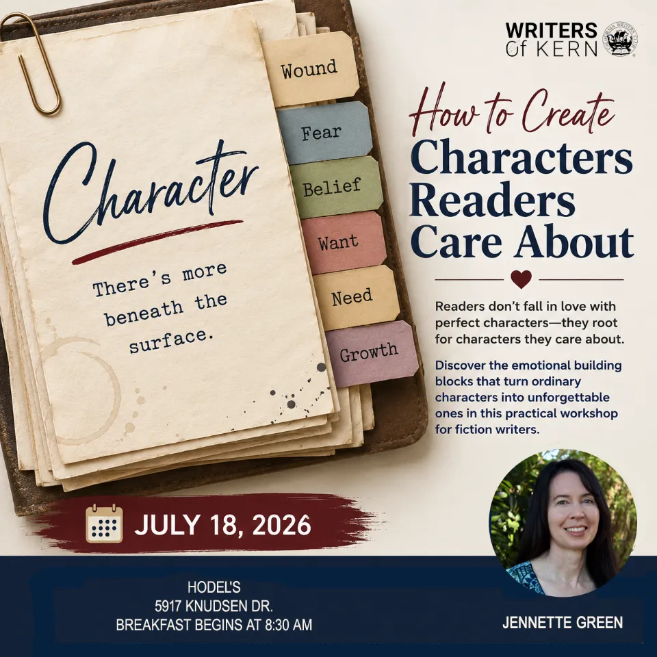 Writers of Kern (WOK) July Writers Workshop