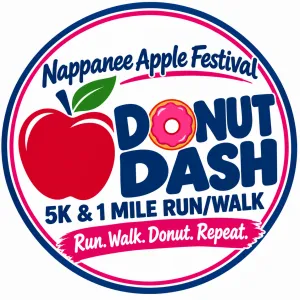 Nappanee Apple Festival Donut Dash 5K and Donut 1-Mile Run / Walk