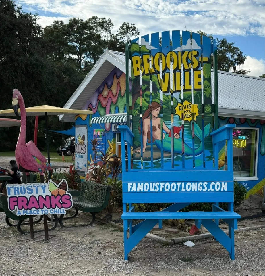 Frosty Frank's Mural & Giant Chair
