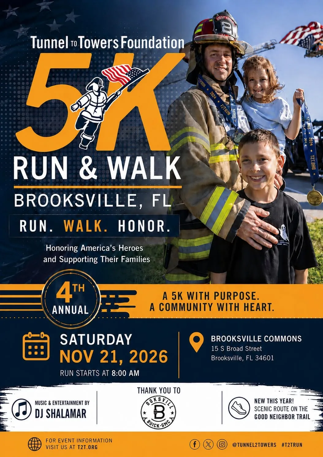 2026 Tunnel to Towers Brooksville 5K Run & Walk
