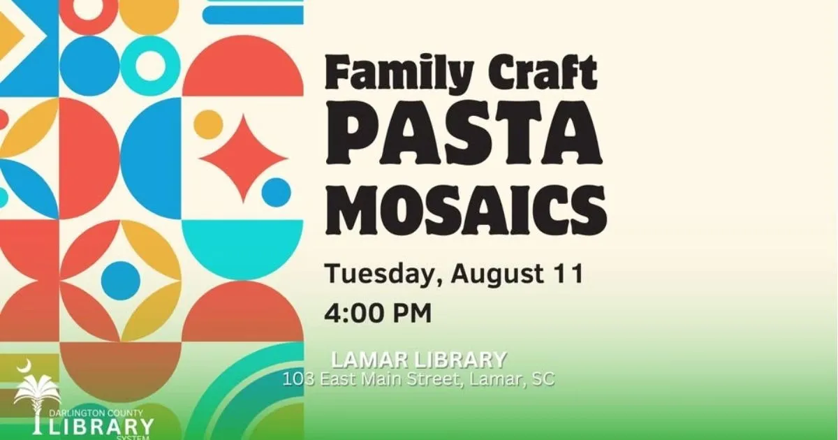 Pasta Mosaics Family Craft