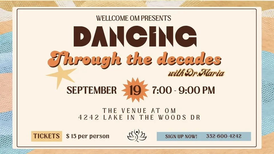 Dancing Through the Decades with Dr.Maria