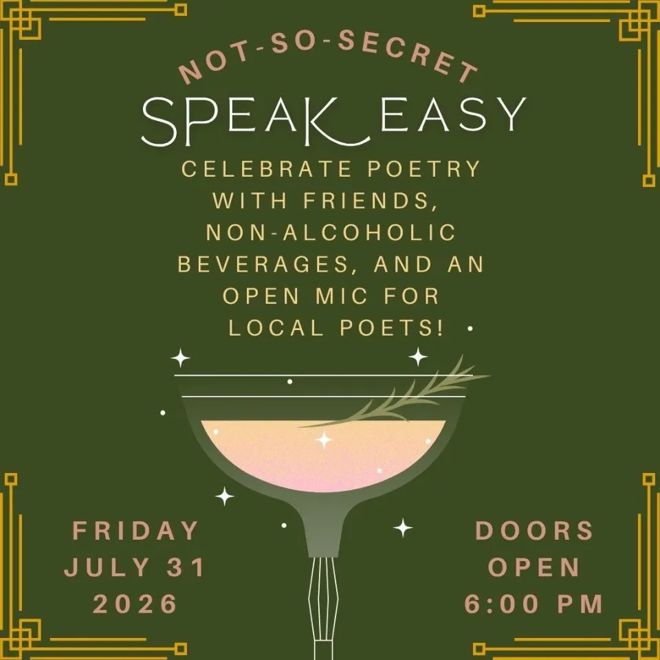Not-So-Secret Speakeasy Poetry Night