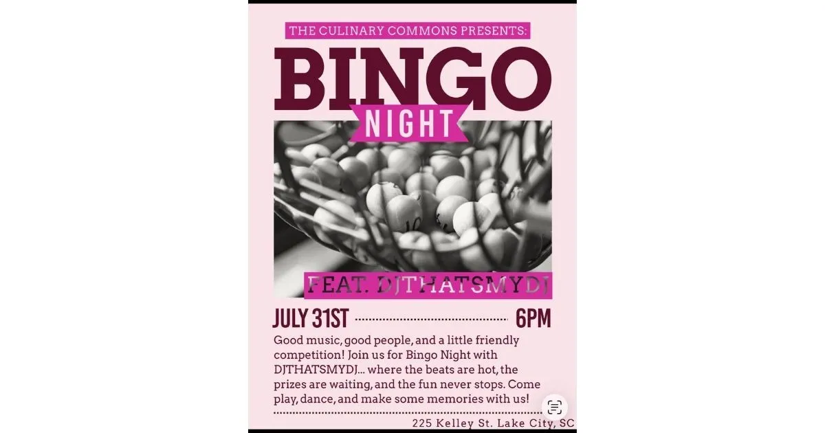 Bingo & Music w/DJTHATSMYDJ