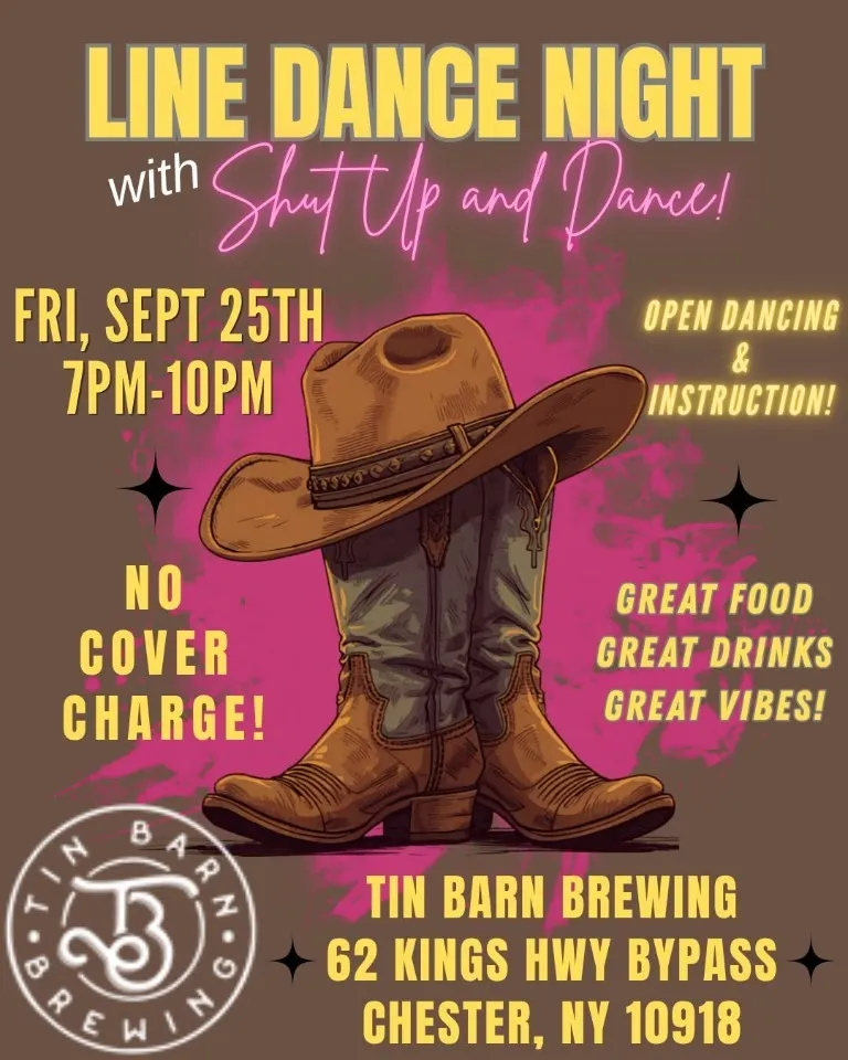 Line Dancing at Tin Barn