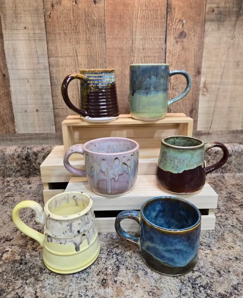 Stoneware Mugs @ Paul Nigra Creative Arts Center