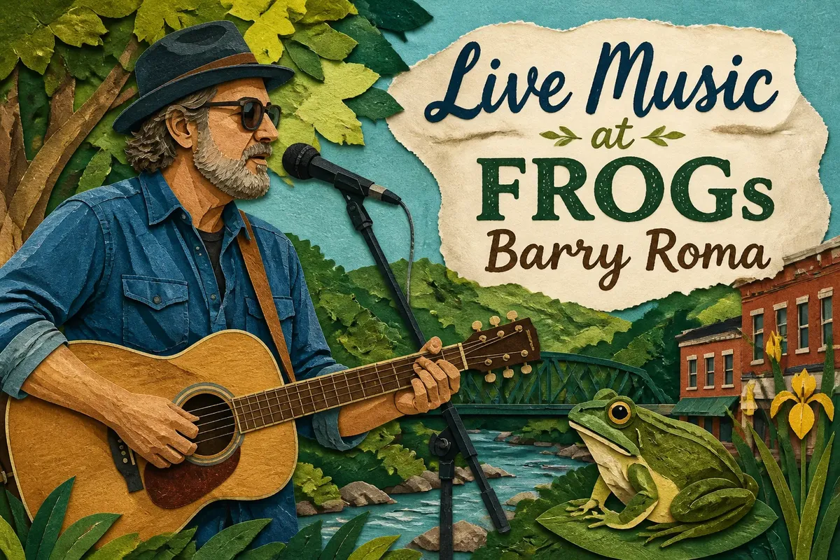Live Music at FROGs Barry Roma