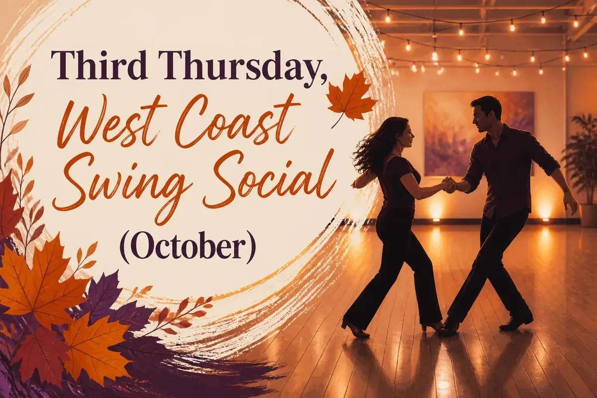 Third Thursday, West Coast Swing Social (October)