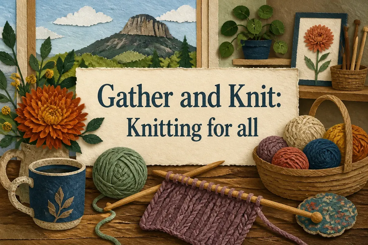Gather and Knit: Knitting for all